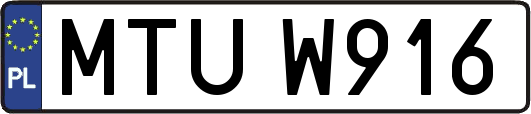 MTUW916