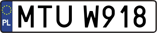 MTUW918