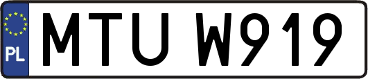 MTUW919