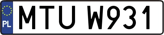 MTUW931