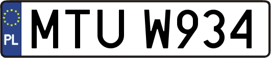MTUW934