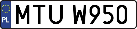 MTUW950