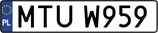 MTUW959