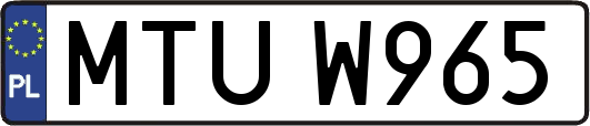 MTUW965
