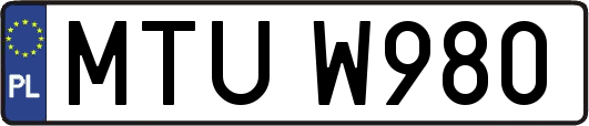 MTUW980