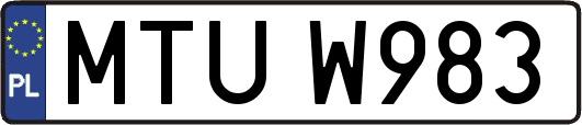 MTUW983