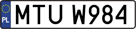 MTUW984
