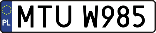 MTUW985