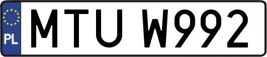 MTUW992