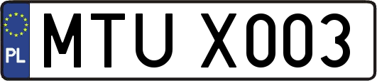MTUX003