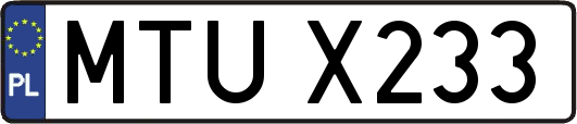 MTUX233
