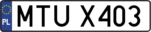 MTUX403