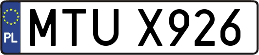 MTUX926