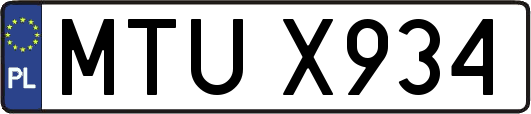 MTUX934