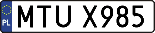 MTUX985