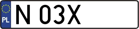 N03X