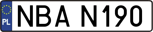 NBAN190
