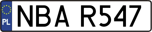 NBAR547