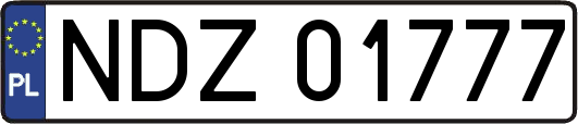 NDZ01777