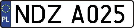NDZA025