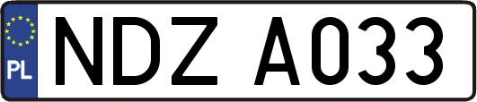 NDZA033