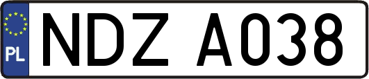 NDZA038