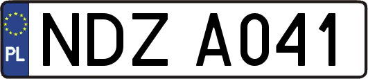 NDZA041