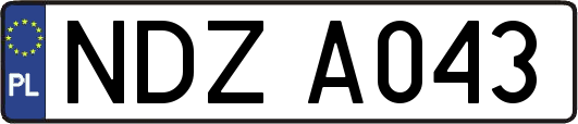 NDZA043