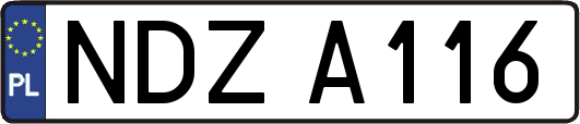 NDZA116