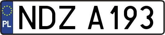 NDZA193