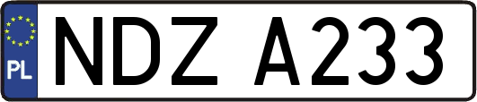 NDZA233