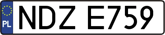 NDZE759