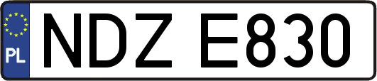 NDZE830