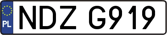 NDZG919