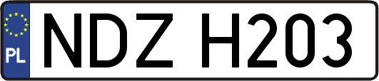 NDZH203