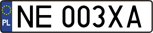 NE003XA