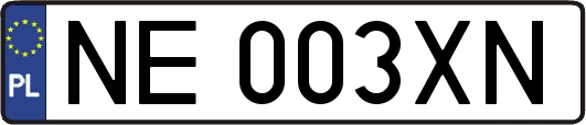 NE003XN