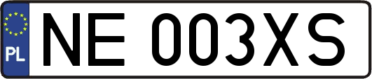 NE003XS