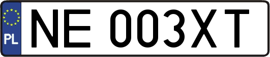 NE003XT