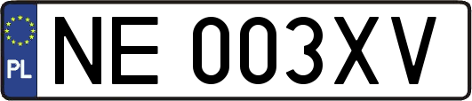 NE003XV