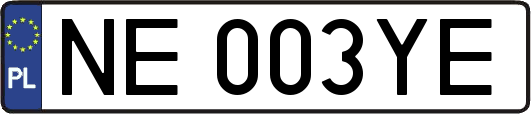 NE003YE