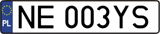 NE003YS