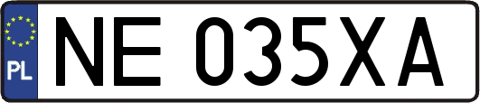 NE035XA