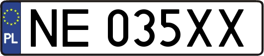 NE035XX
