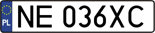NE036XC