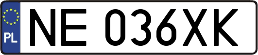 NE036XK