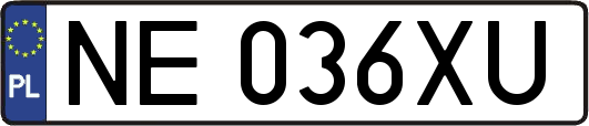 NE036XU