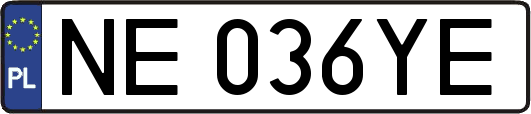 NE036YE