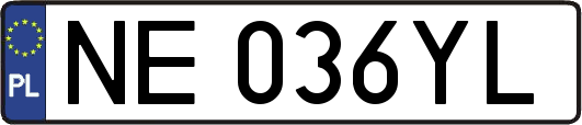 NE036YL
