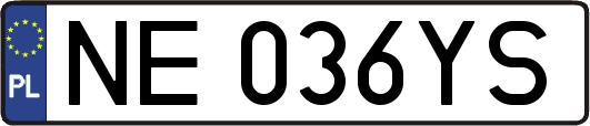 NE036YS